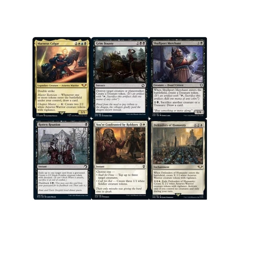 MTG Commander EDH Deck Marneus Calgar 100 Magic Custom Deck Warhammer 40k - NM